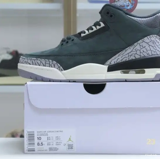 Noir" Jordan Air 3"Off Jordan 0506